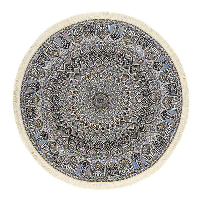 Perser Rug - Nain - Premium round  - 200 x 200 cm - beige