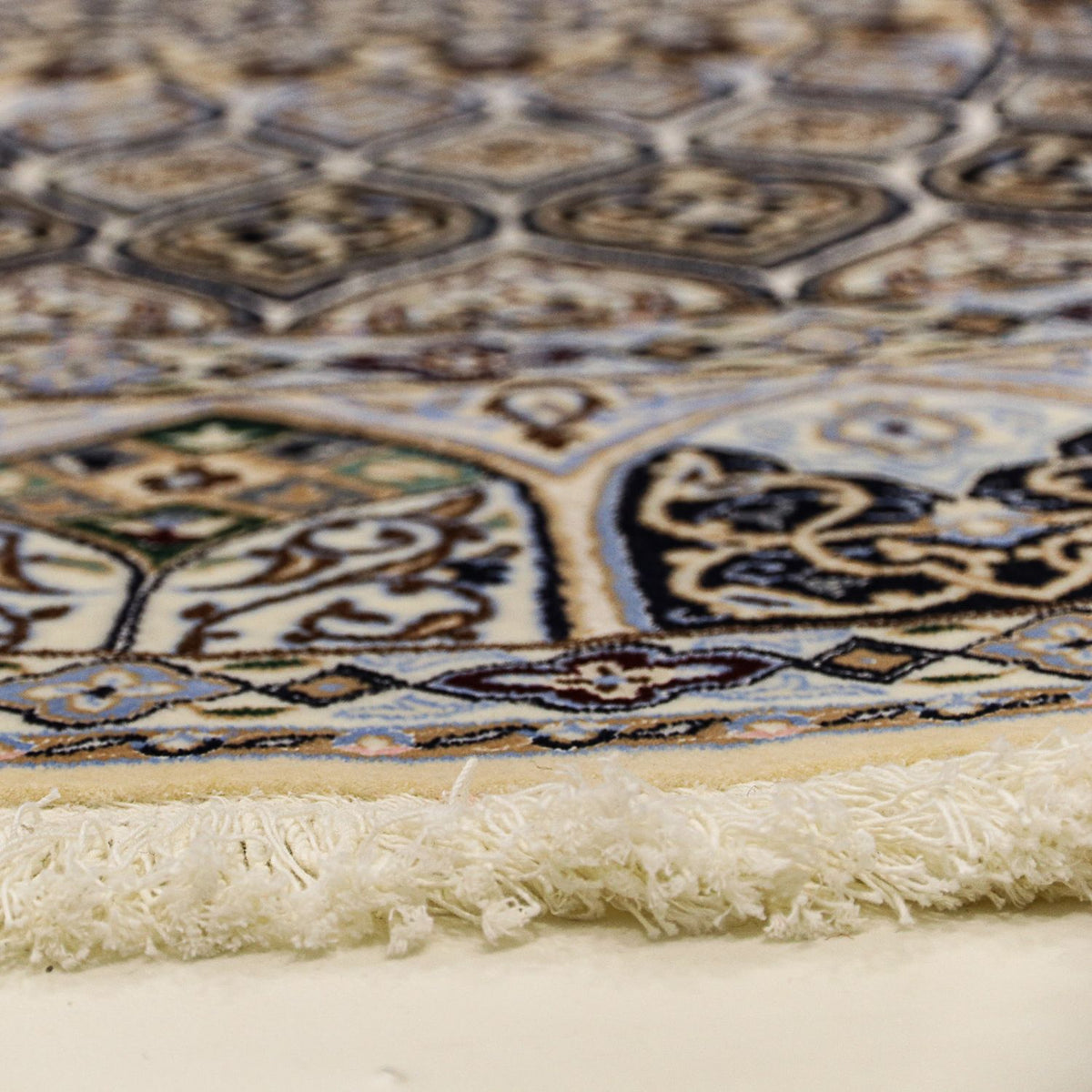 Perser Rug - Nain - Premium round  - 200 x 200 cm - beige