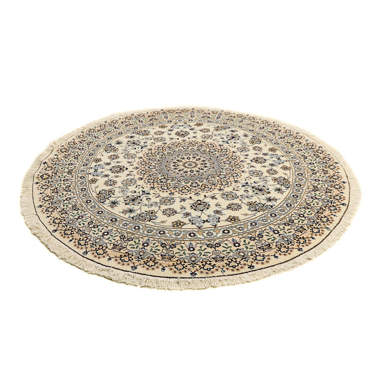 Perser Rug - Nain - Royal round  - 200 x 200 cm - beige