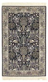Perser Rug - Nain - Premium - 157 x 100 cm - dark blue