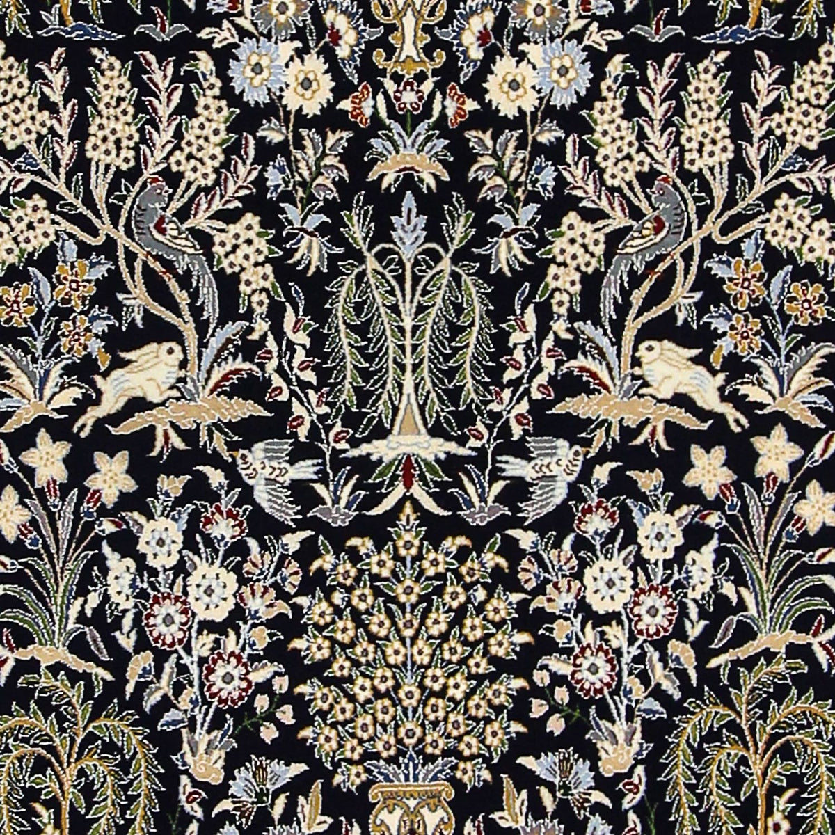 Perser Rug - Nain - Premium - 157 x 100 cm - dark blue