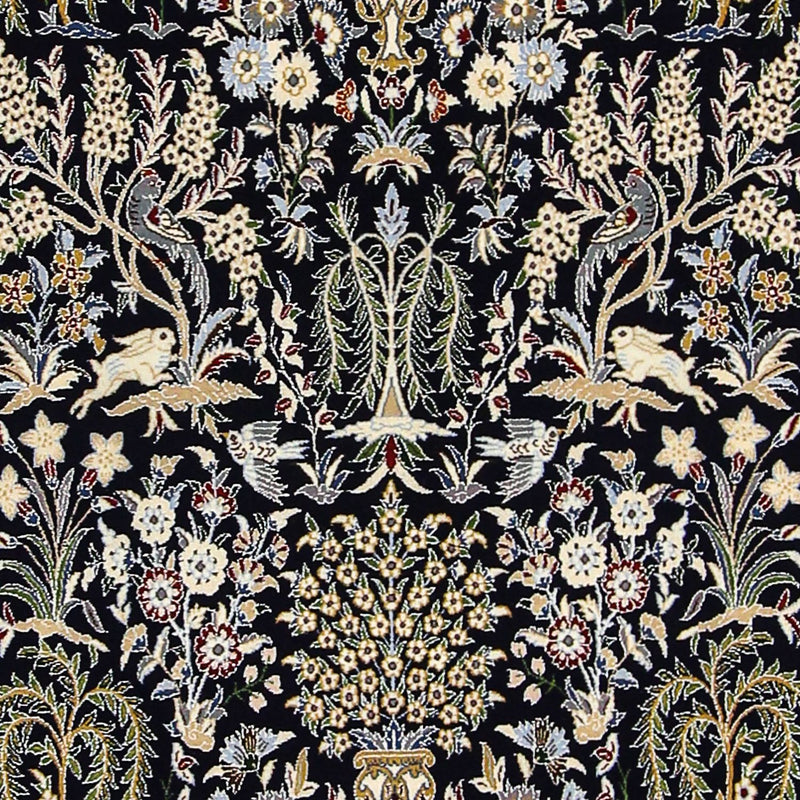 Perser Rug - Nain - Premium - 157 x 100 cm - dark blue