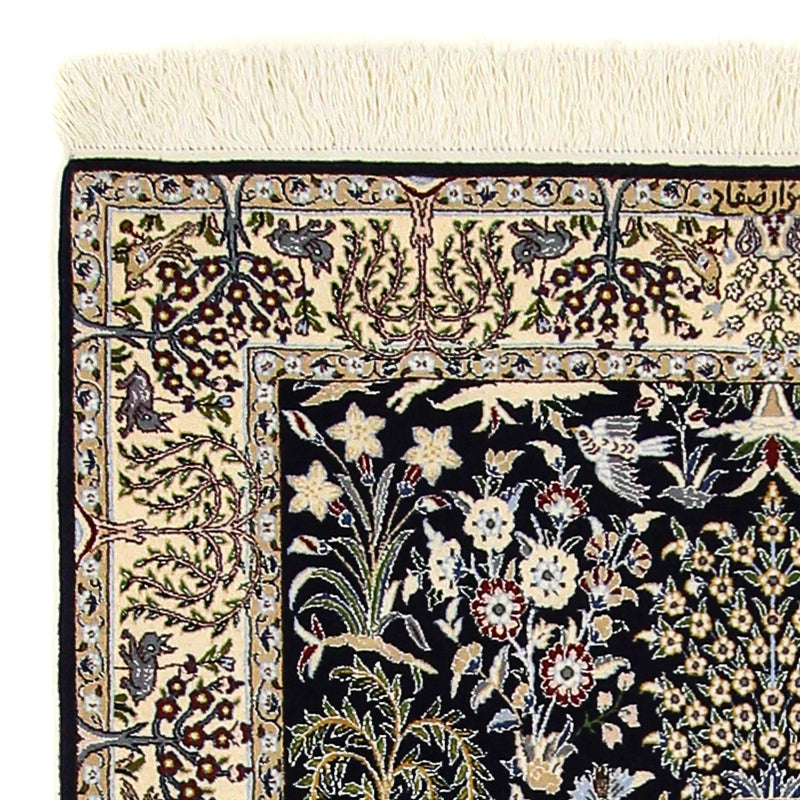 Perser Rug - Nain - Premium - 157 x 100 cm - dark blue