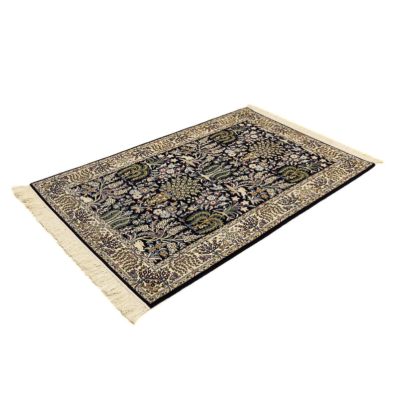 Perser Rug - Nain - Premium - 157 x 100 cm - dark blue