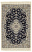 Perser Rug - Nain - Premium - 123 x 80 cm - dark blue
