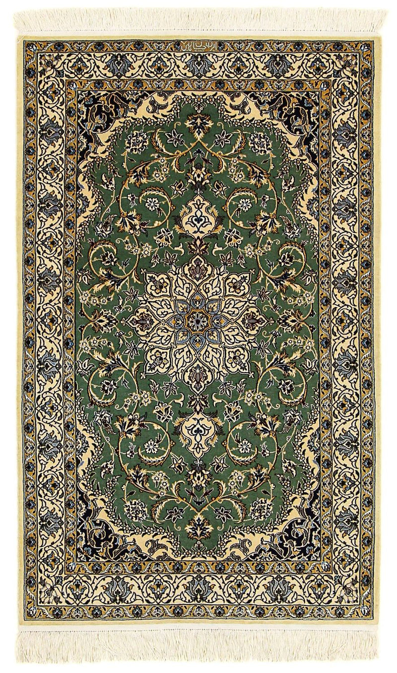 Perser Rug - Nain - Premium - 155 x 100 cm - dark green