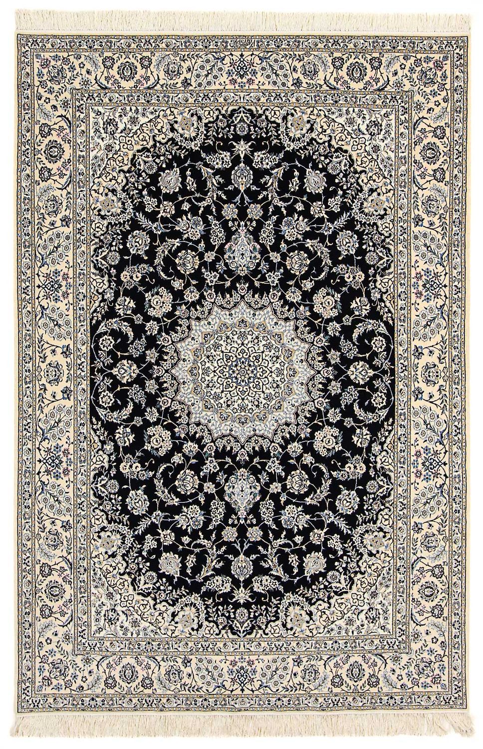 Perser Rug - Nain - Premium - 246 x 167 cm - dark blue