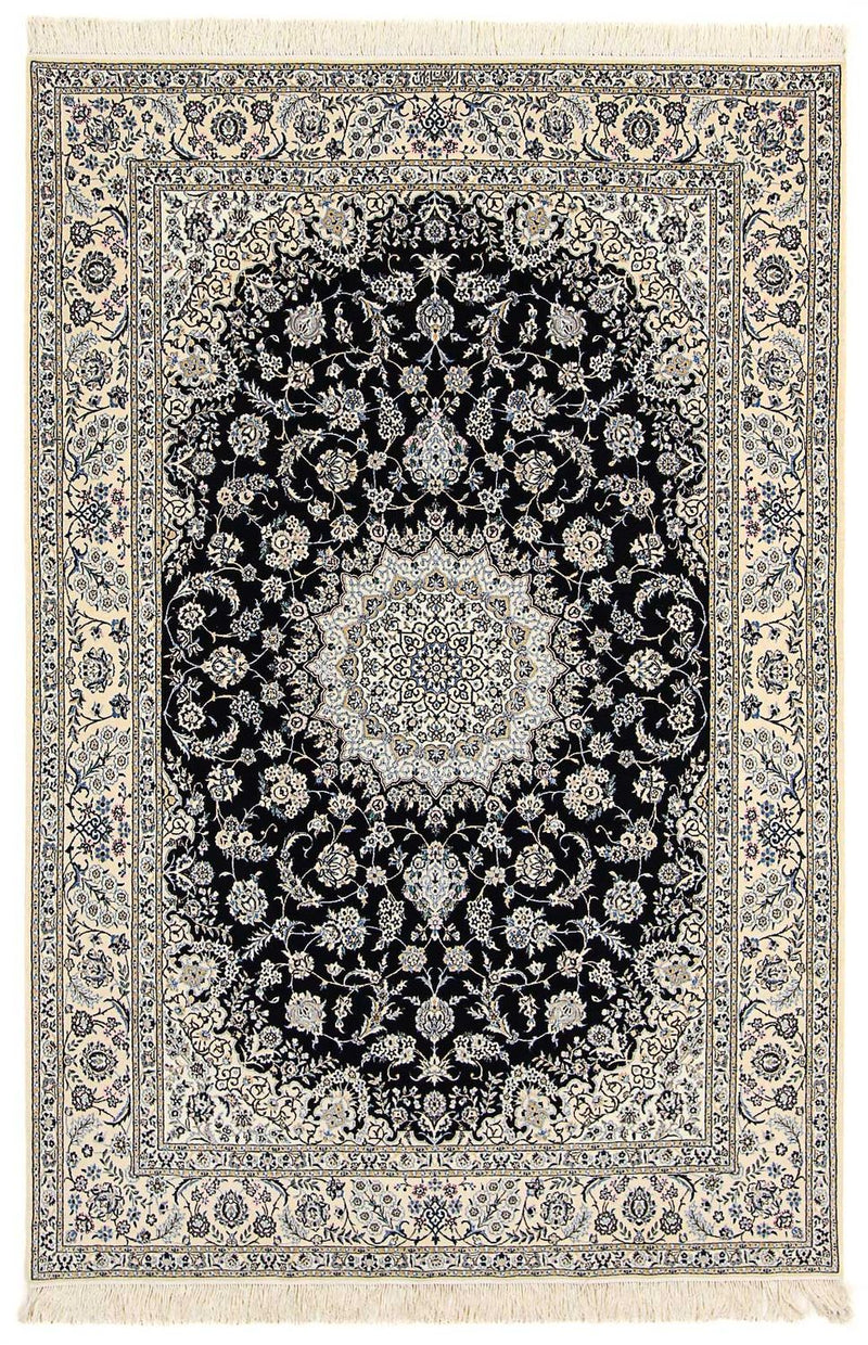 Perser Rug - Nain - Premium - 246 x 167 cm - dark blue