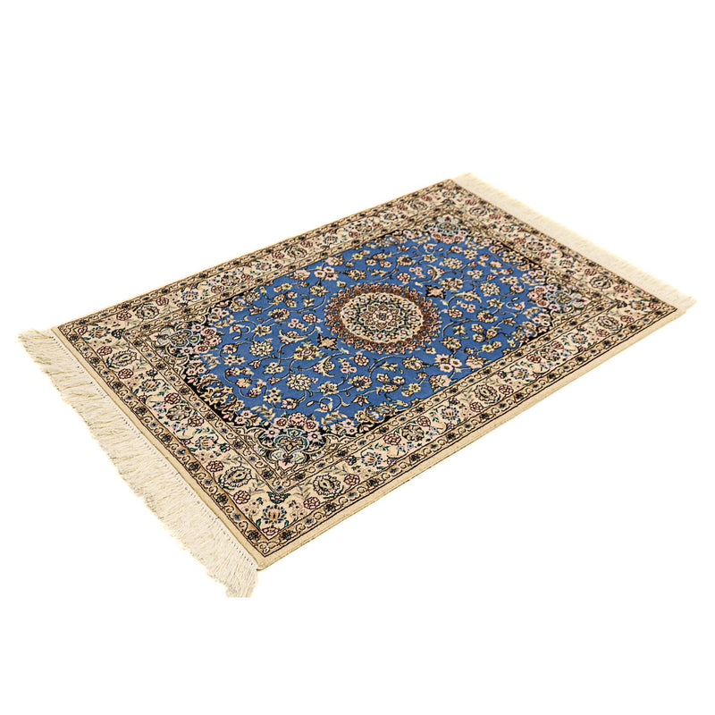 Perser Rug - Nain - Premium - 120 x 80 cm - blue