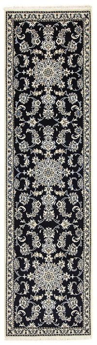 Runner Perser Rug - Nain - 290 x 78 cm - dark blue