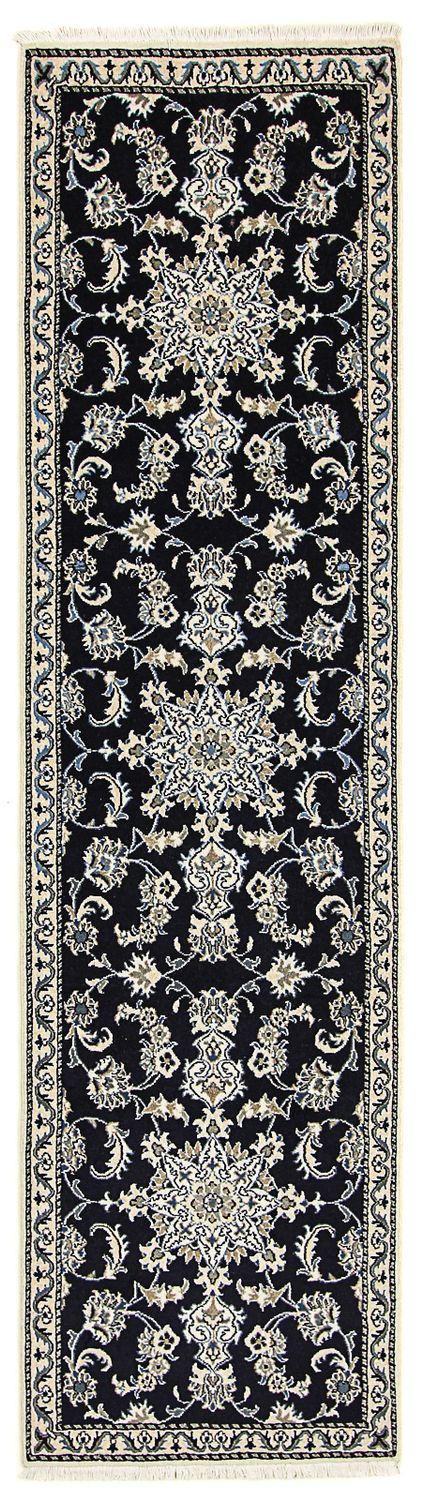Runner Perser Rug - Nain - 290 x 78 cm - dark blue