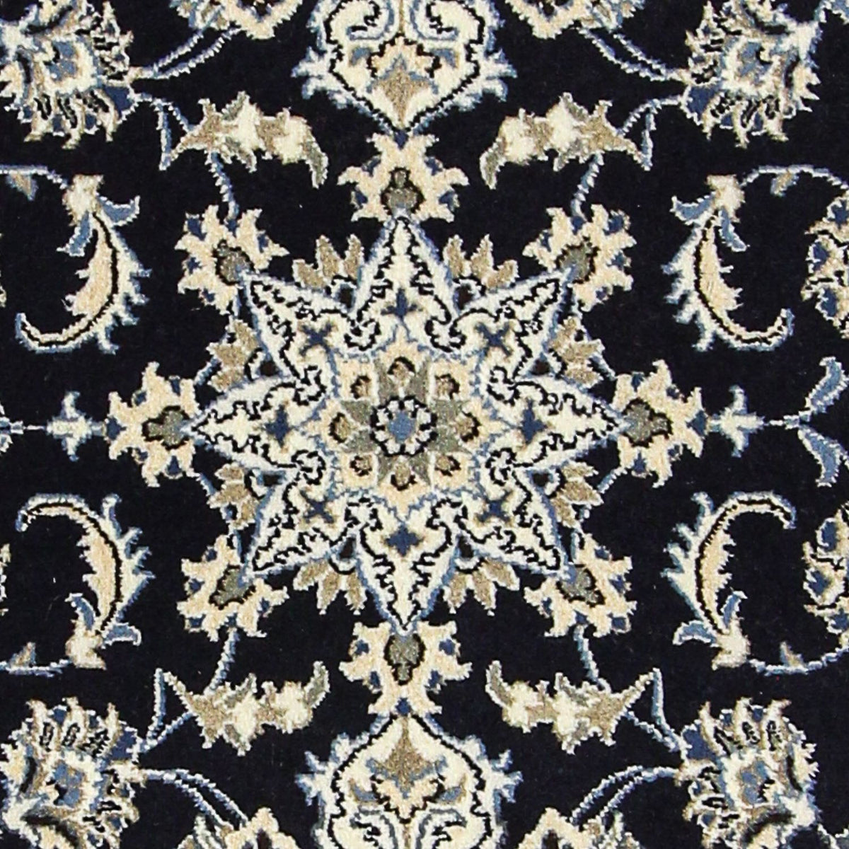 Runner Perser Rug - Nain - 290 x 78 cm - dark blue