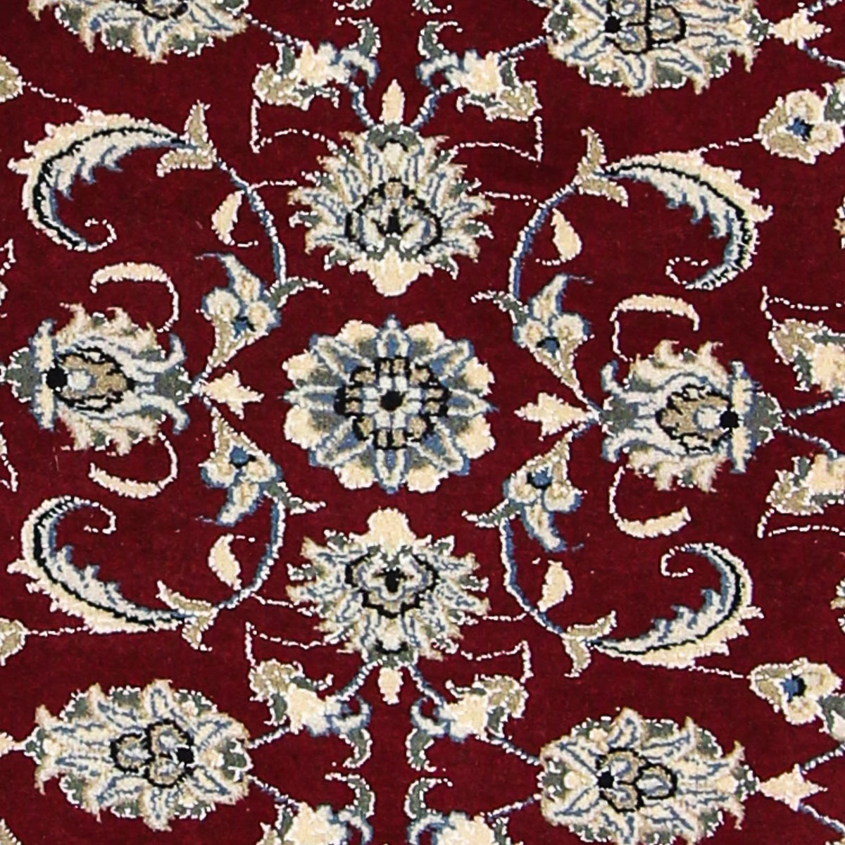 Runner Perser Rug - Nain - 265 x 80 cm - dark red