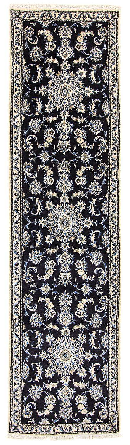 Runner Perser Rug - Nain - 310 x 78 cm - dark blue