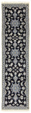 Runner Perser Rug - Nain - 297 x 76 cm - dark blue