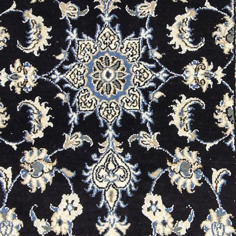 Runner Perser Rug - Nain - 297 x 76 cm - dark blue