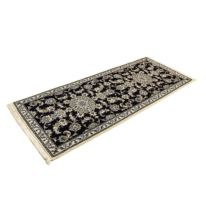 Runner Perser Rug - Nain - 192 x 78 cm - dark blue