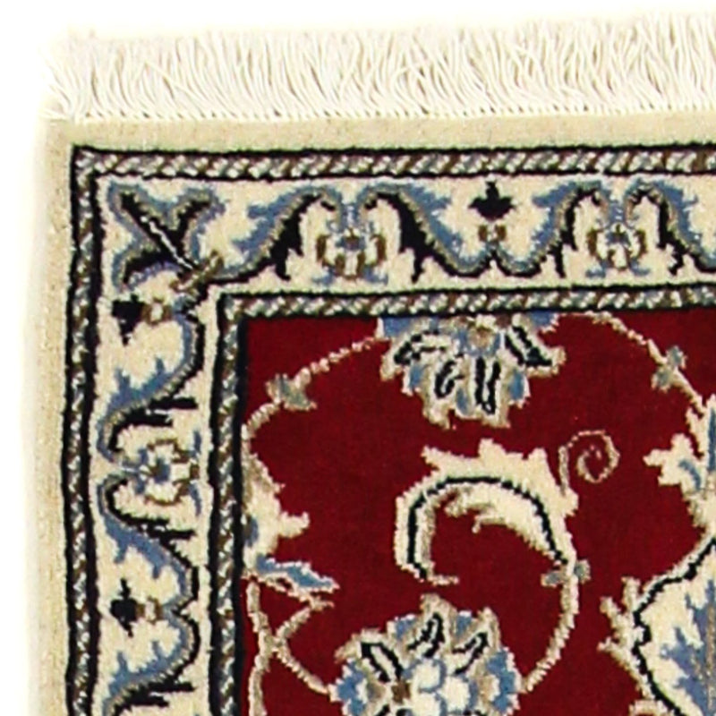 Runner Perser Rug - Nain - 188 x 60 cm - dark red