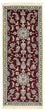 Runner Perser Rug - Nain - 193 x 80 cm - dark red