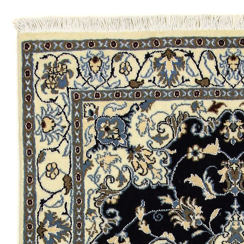 Perser Rug - Nain - 198 x 119 cm - dark blue