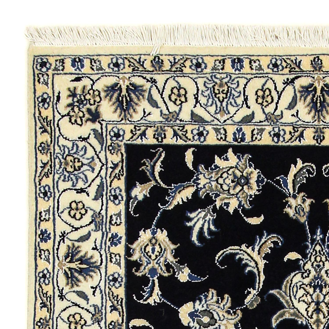 Perser Rug - Nain - 200 x 120 cm - dark blue