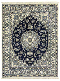 Perser Rug - Nain - 198 x 152 cm - dark blue