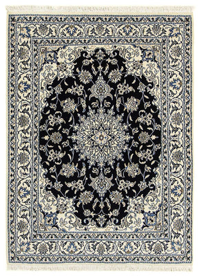 Perser Rug - Nain - 195 x 147 cm - dark blue