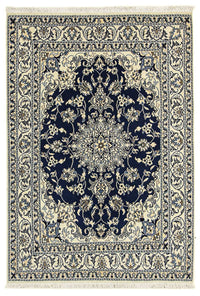 Perser Rug - Nain - 202 x 142 cm - dark blue