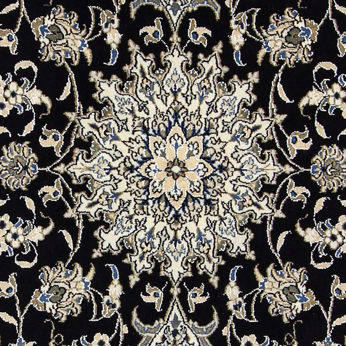 Perser Rug - Nain - 207 x 146 cm - dark blue