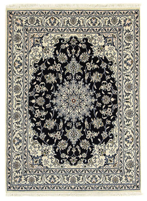 Perser Rug - Nain - 193 x 147 cm - dark blue