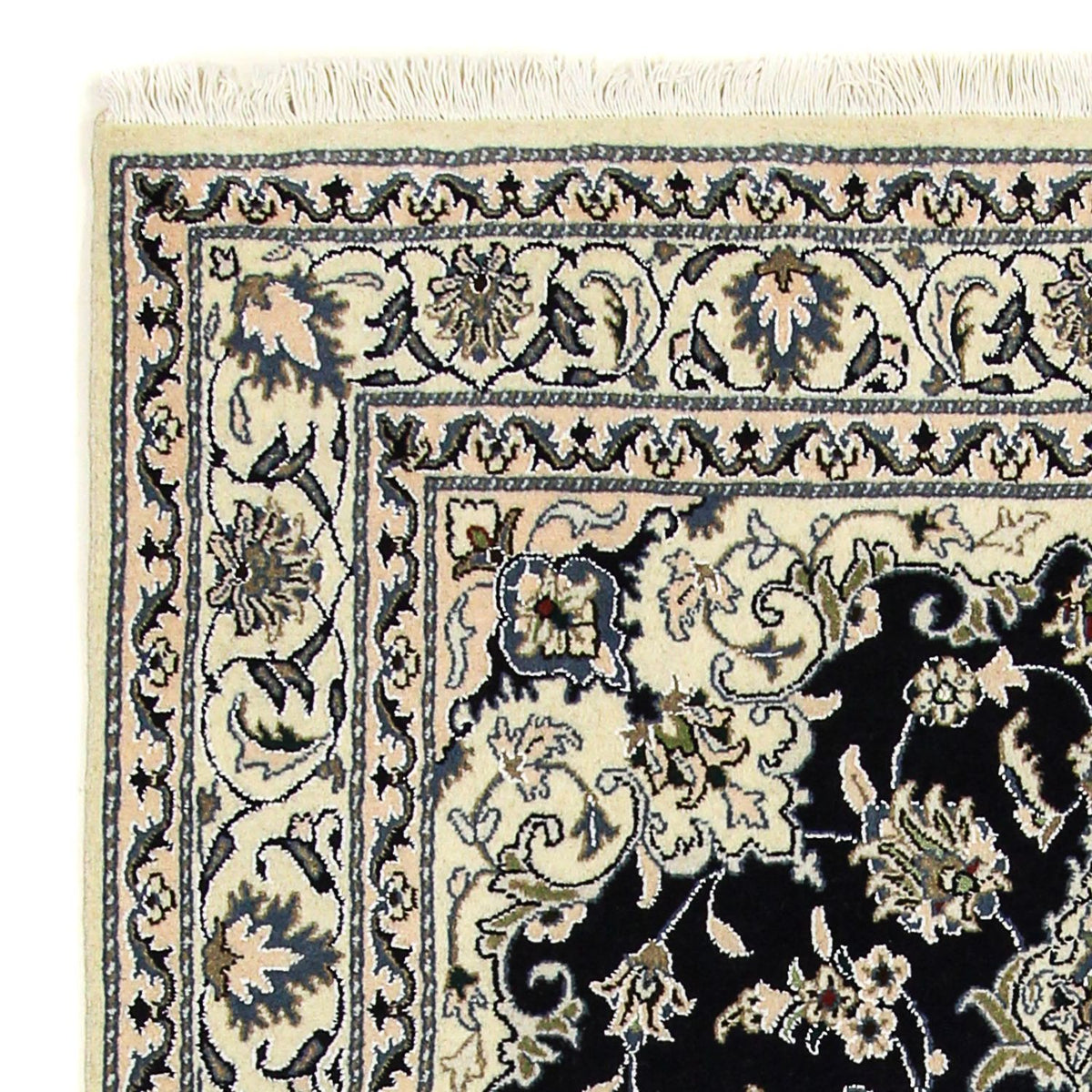 Perser Rug - Nain - 193 x 147 cm - dark blue