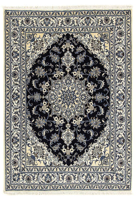Perser Rug - Nain - 206 x 147 cm - dark blue