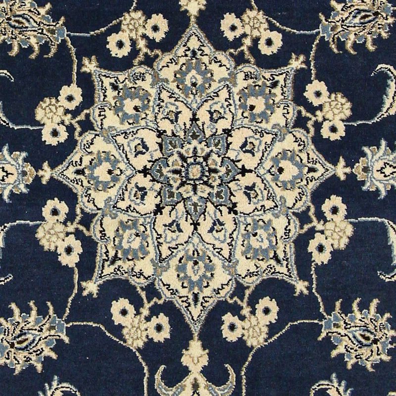 Perser Rug - Nain - 206 x 153 cm - dark blue