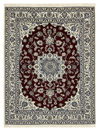 Perser Rug - Nain - 191 x 150 cm - dark red