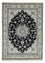 Perser Rug - Nain - 226 x 167 cm - dark blue