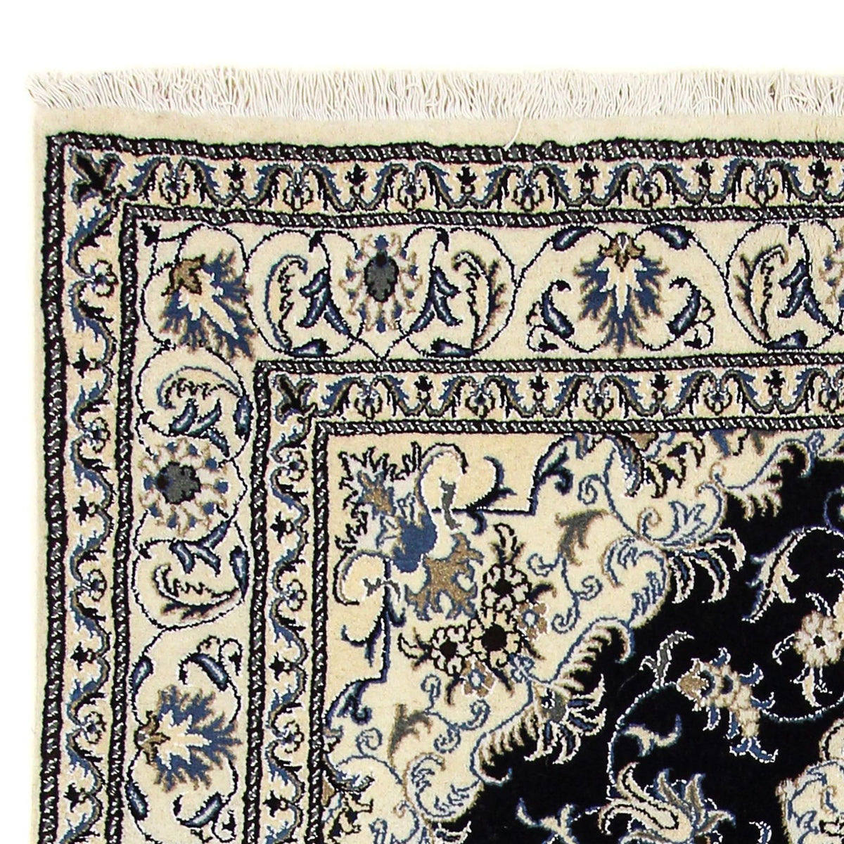 Perser Rug - Nain - 235 x 165 cm - dark blue