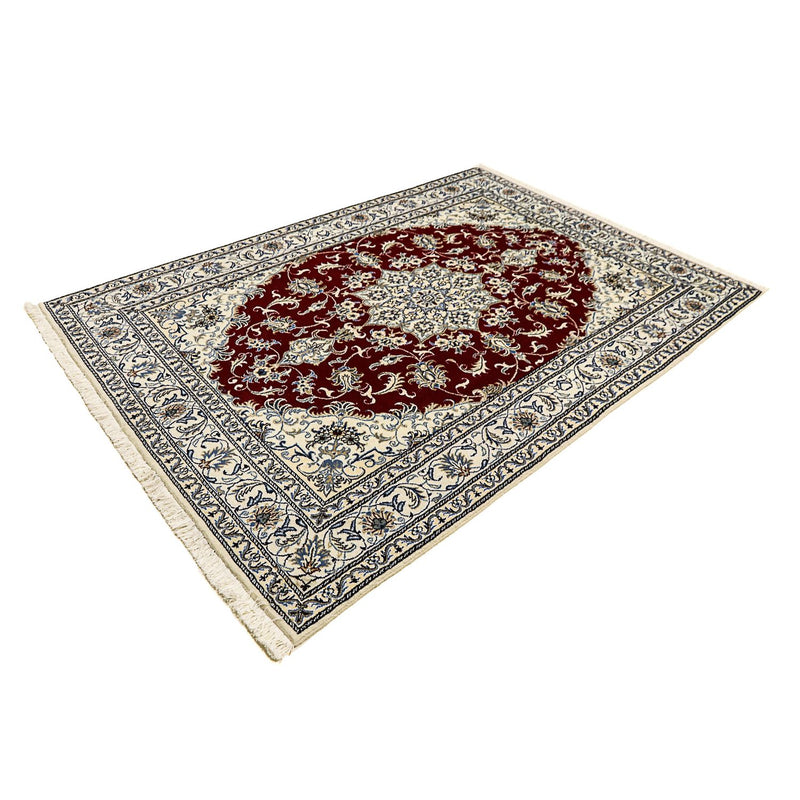 Perser Rug - Nain - 238 x 165 cm - dark red