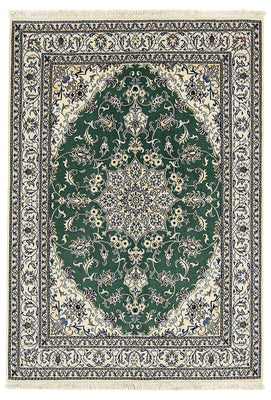 Perser Rug - Nain - 237 x 168 cm - dark green