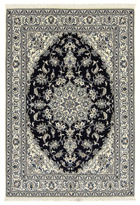 Perser Rug - Nain - 238 x 166 cm - dark blue