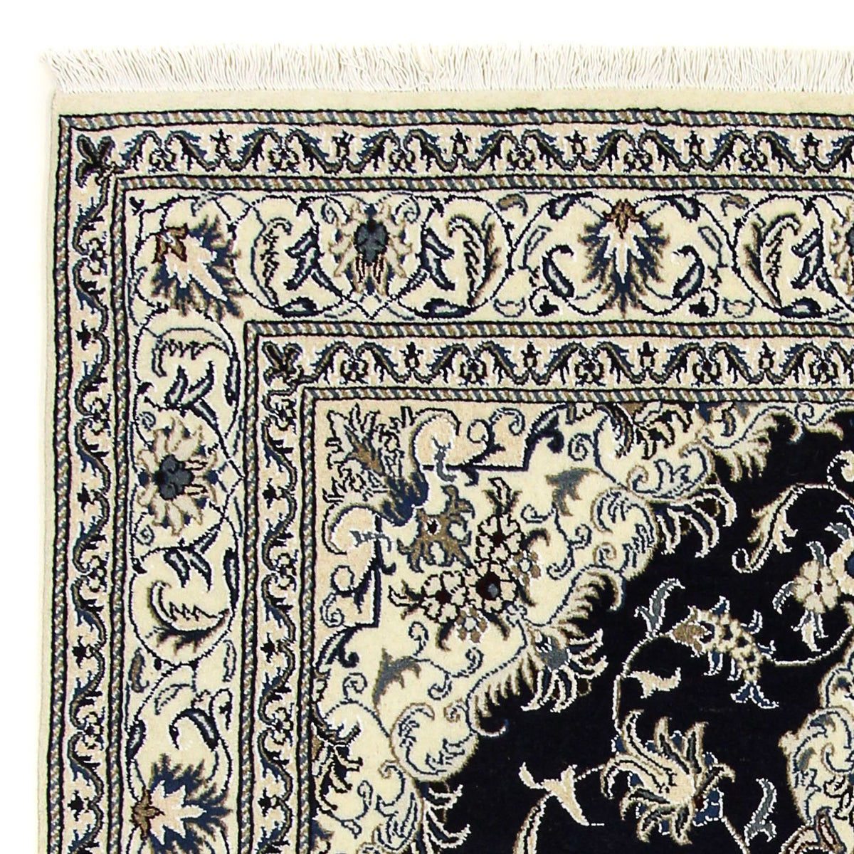 Perser Rug - Nain - 238 x 166 cm - dark blue