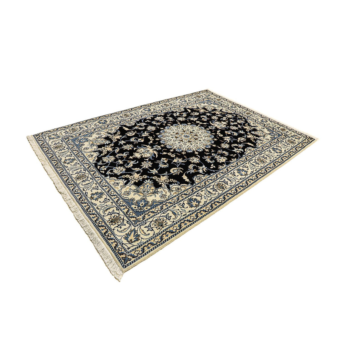 Perser Rug - Nain - 240 x 170 cm - dark blue