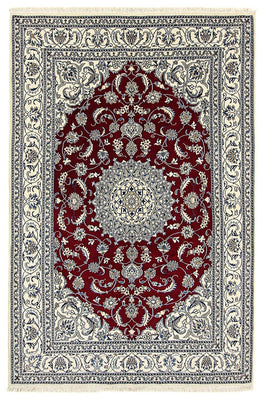 Perser Rug - Nain - 297 x 200 cm - dark red