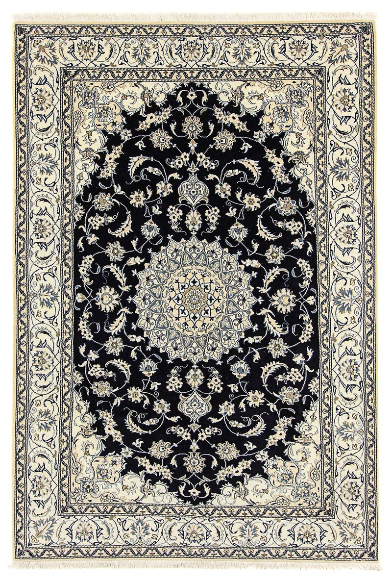 Perser Rug - Nain - 292 x 196 cm - dark blue