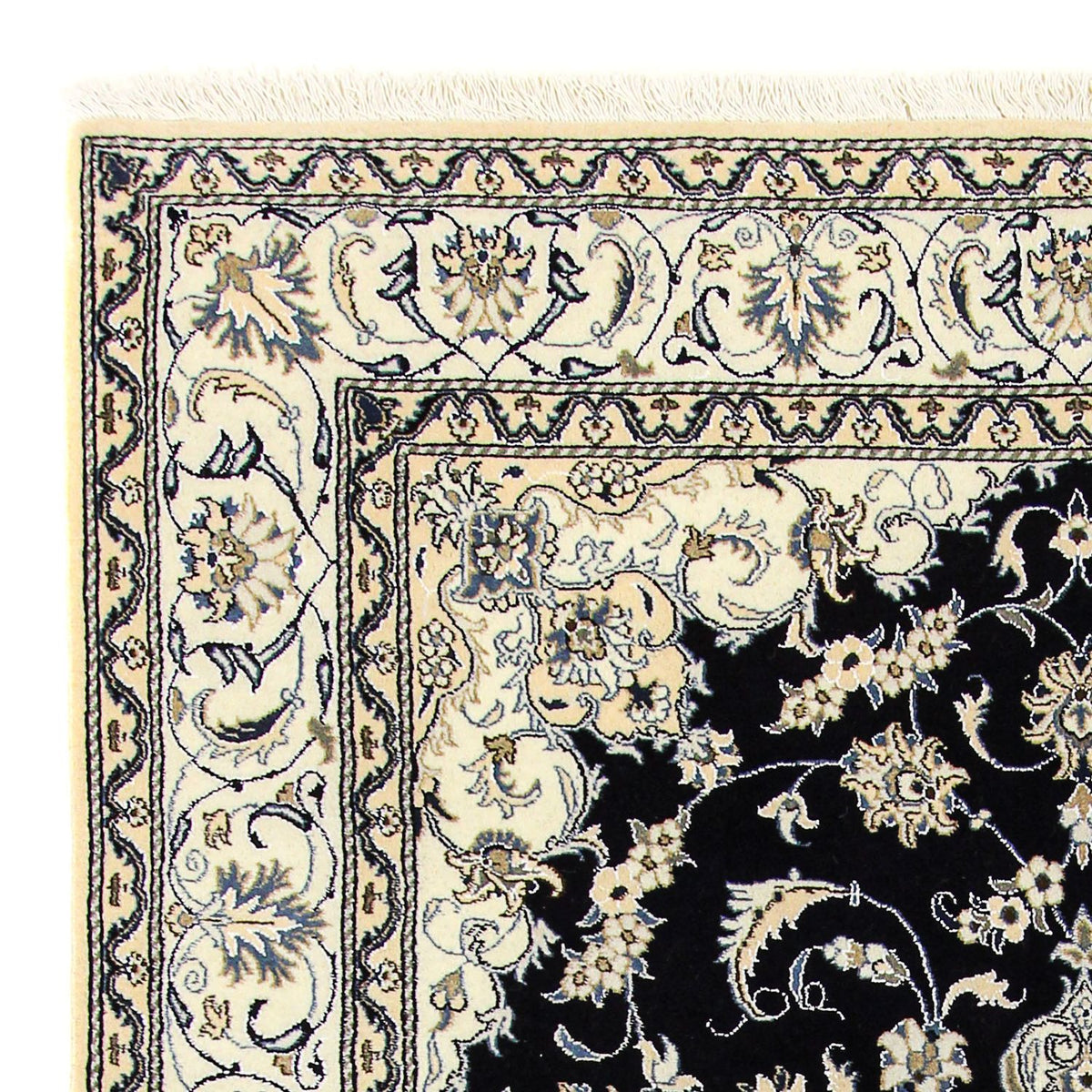 Perser Rug - Nain - 292 x 196 cm - dark blue