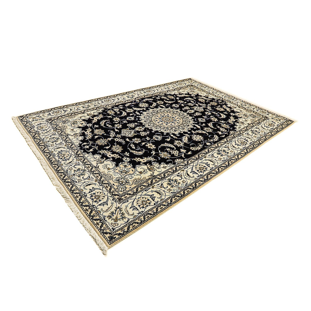 Perser Rug - Nain - 292 x 196 cm - dark blue