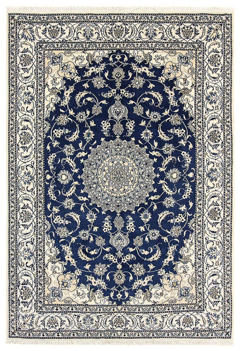 Perser Rug - Nain - 290 x 198 cm - dark blue