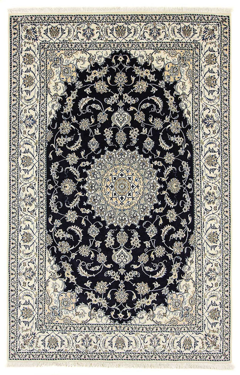 Perser Rug - Nain - 305 x 193 cm - dark blue
