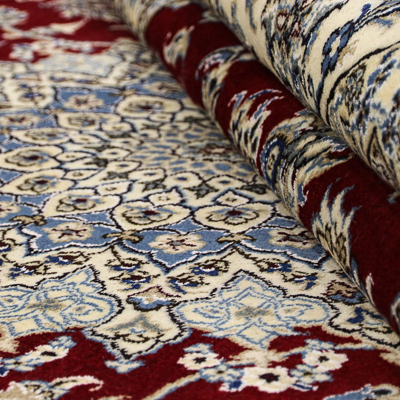 Perser Rug - Nain - 346 x 246 cm - dark red