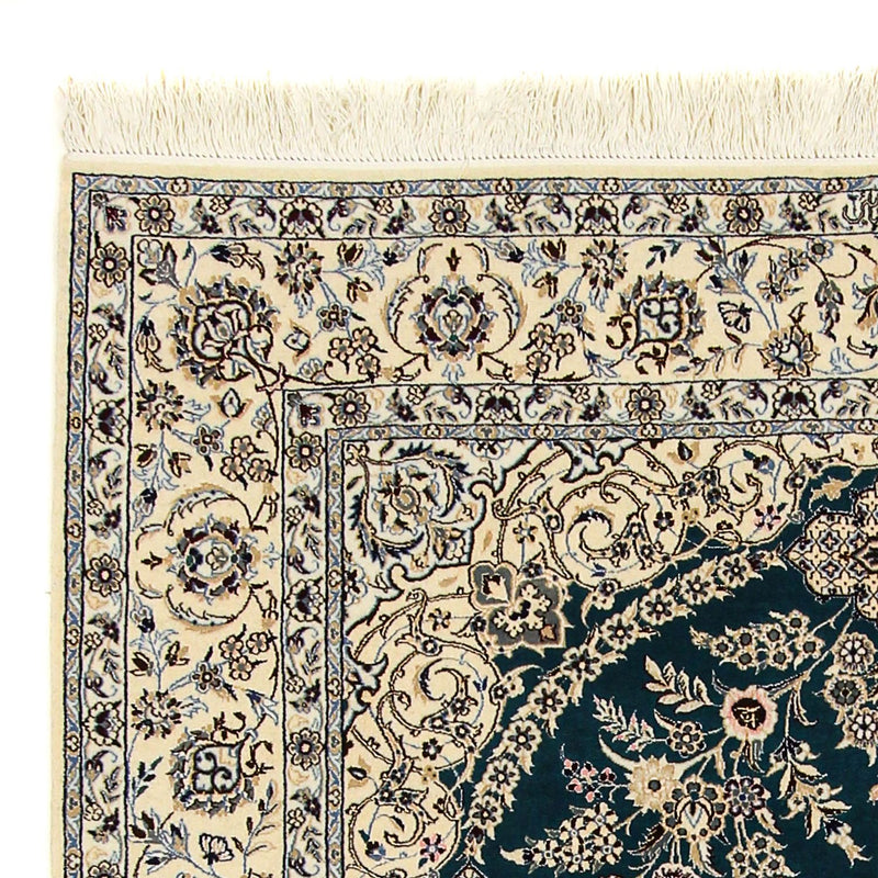 Perser Rug - Nain - Premium - 234 x 156 cm - dark blue