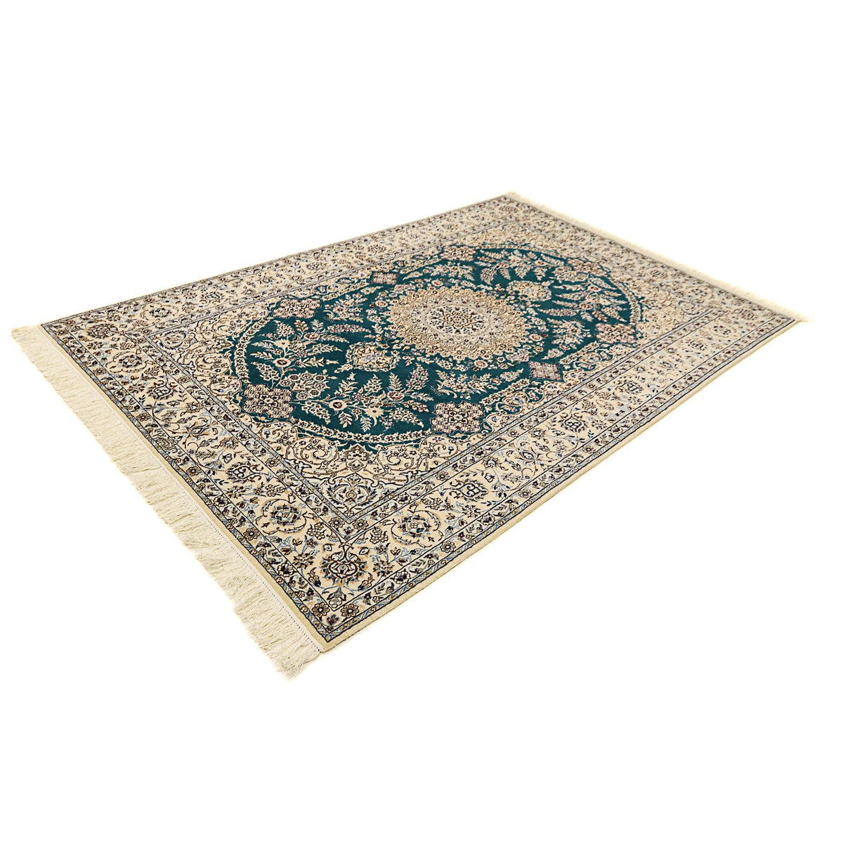 Perser Rug - Nain - Premium - 234 x 156 cm - dark blue
